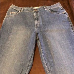 Size 14 Long, Lee, Relaxed Bootcut Jeans
